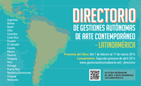 Directorio de Gestiones Autónomas de Arte Contemporáneo - Latinoamérica
